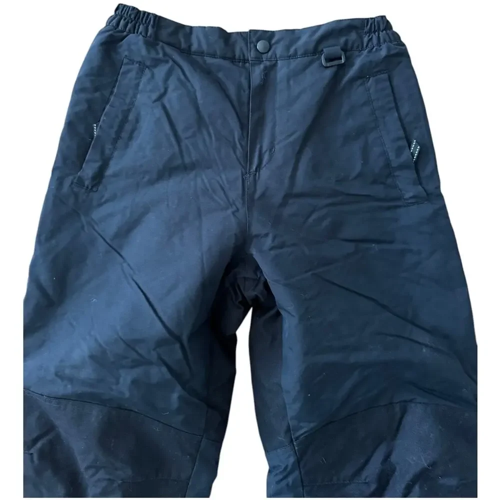 Lands' End black unisex ski snowboard pants aged 14 years